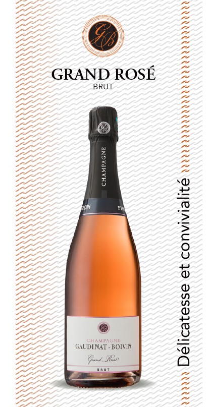 Champagne Gaudinat-Boivin - Grand Rosé Brut